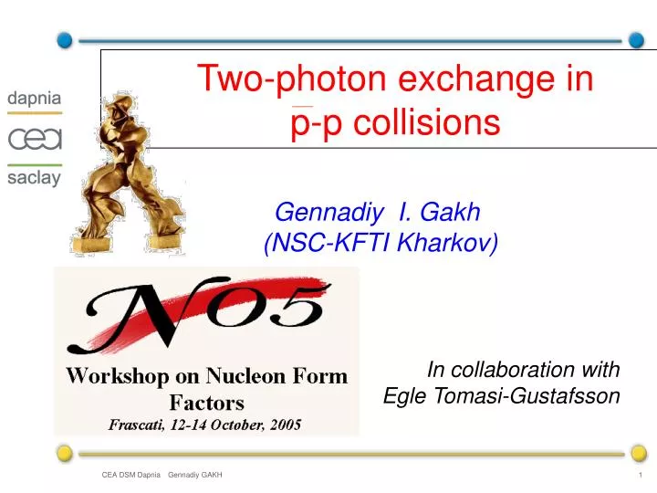 two photon exchange in p p collisions