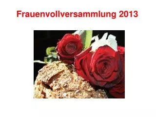 frauenvollversammlung 2013