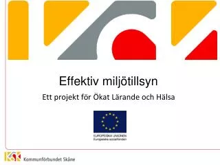 effektiv milj tillsyn