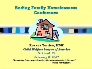 Ending Family Homelessness Conference