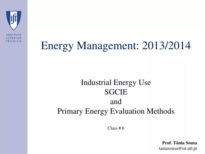 energy management 2013 2014