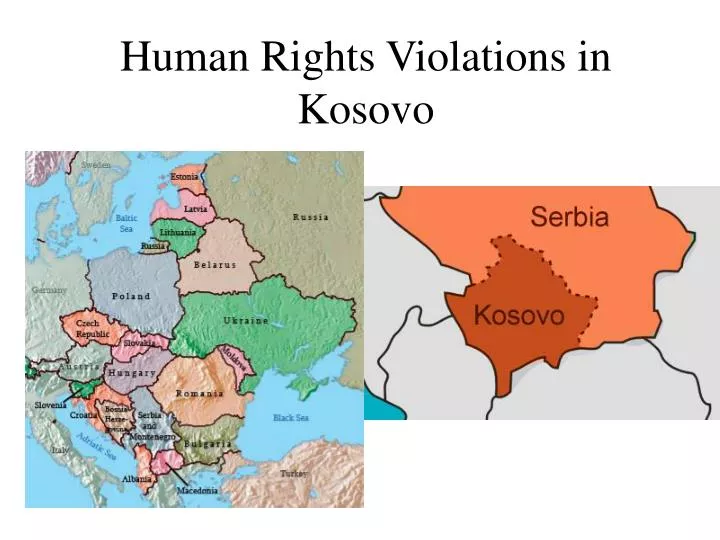 human rights violations in kosovo