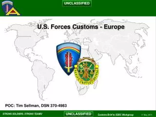 U.S. Forces Customs - Europe