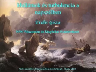 hull mok s turbulencia a napsz lben