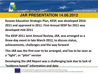 JAR PRESENTATION 14.06.2012