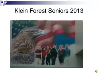 Klein Forest Seniors 2013