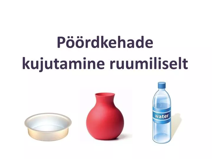 p rdkehade kujutamine ruumiliselt