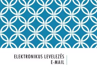 elektronikus levelez s e mail