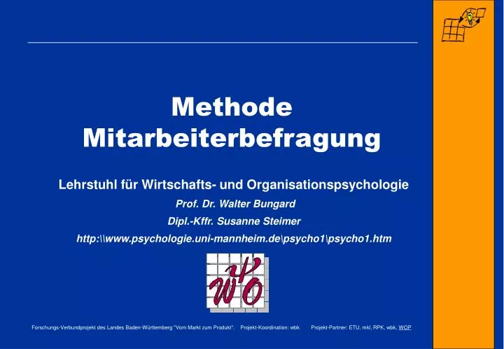 methode mitarbeiterbefragung