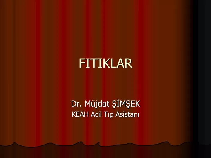 fitiklar