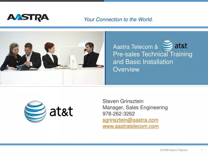 aastra telecom pre sales technical training and basic installation overview