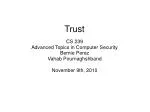 Trust - slide 1
