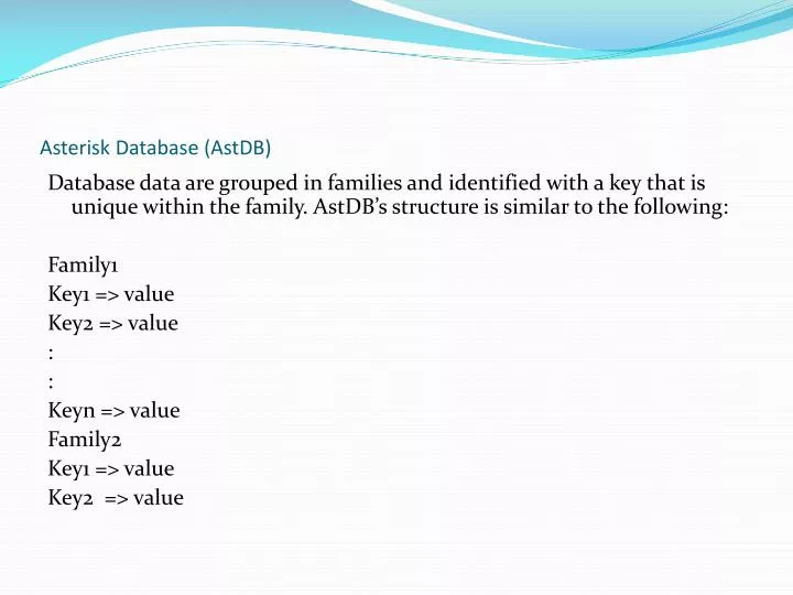 asterisk database astdb
