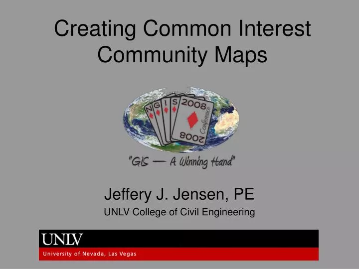 creating common interest community maps