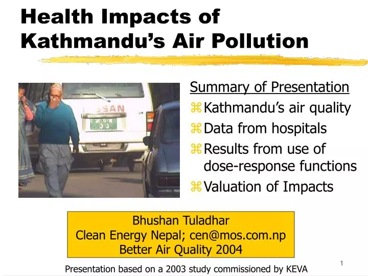 health impacts of kathmandu s air pollution