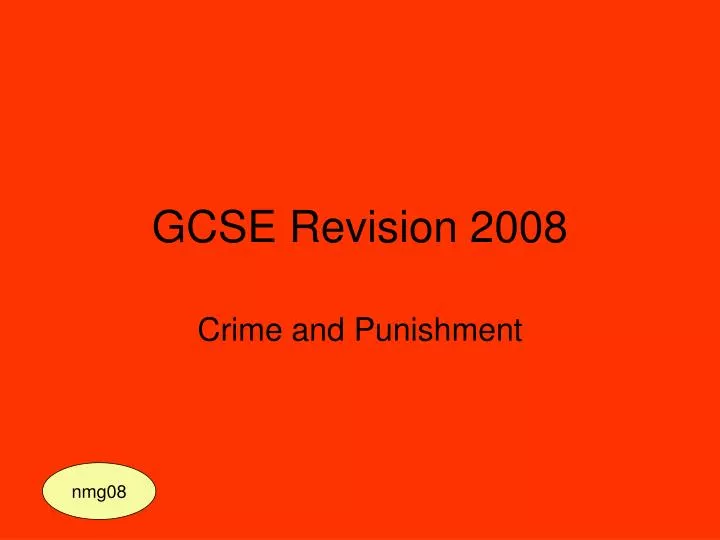 gcse revision 2008