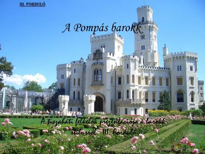 a pomp s barokk