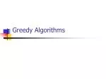 PPT - Greedy Algorithms PowerPoint Presentation, free download - ID:841941