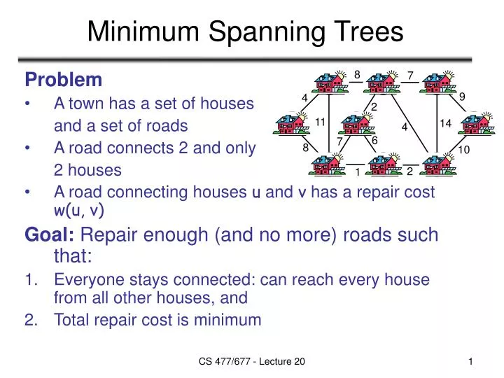 PPT - Minimum Spanning Trees PowerPoint Presentation, free