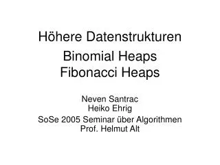 h here datenstrukturen