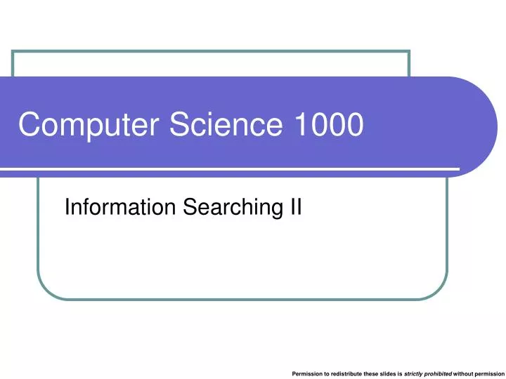 computer science 1000