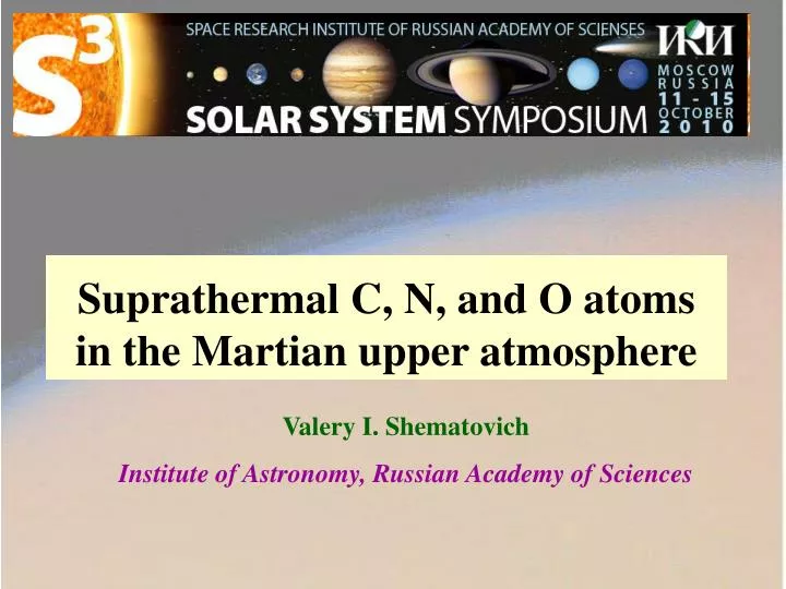 suprathermal c n and o atoms in the martian upper atmosphere