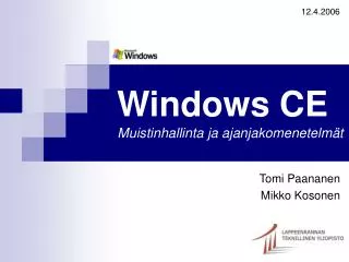 windows ce