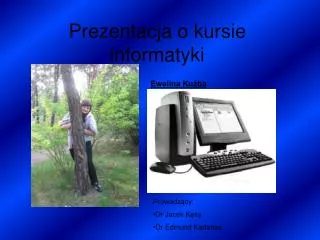 prezentacja o kursie informatyki