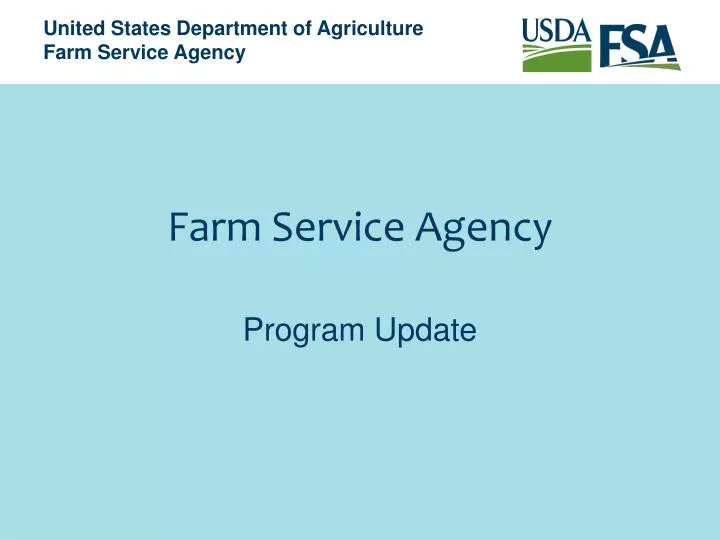 farm service agency