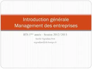 introduction g n rale management des entreprises