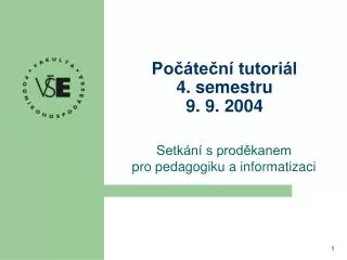po te n tutori l 4 semestru 9 9 2004