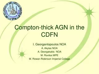 Compton-thick AGN in the CDFN