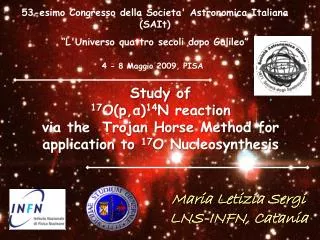 Study of 17 O(p, ? ) 14 N reaction