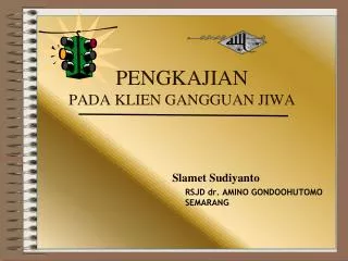 pengkajian pada klien gangguan jiwa