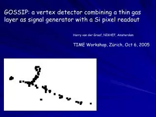 GOSSIP: a vertex detector combining a thin gas layer as signal generator with a Si pixel readout