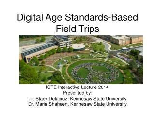 Digital Age Standards-Based Field Trips