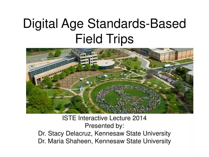 digital age standards based field trips