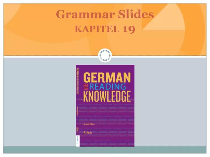 grammar slides kapitel 19