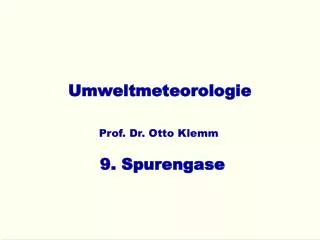umweltmeteorologie