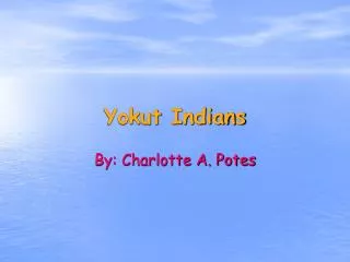 Yokut Indians