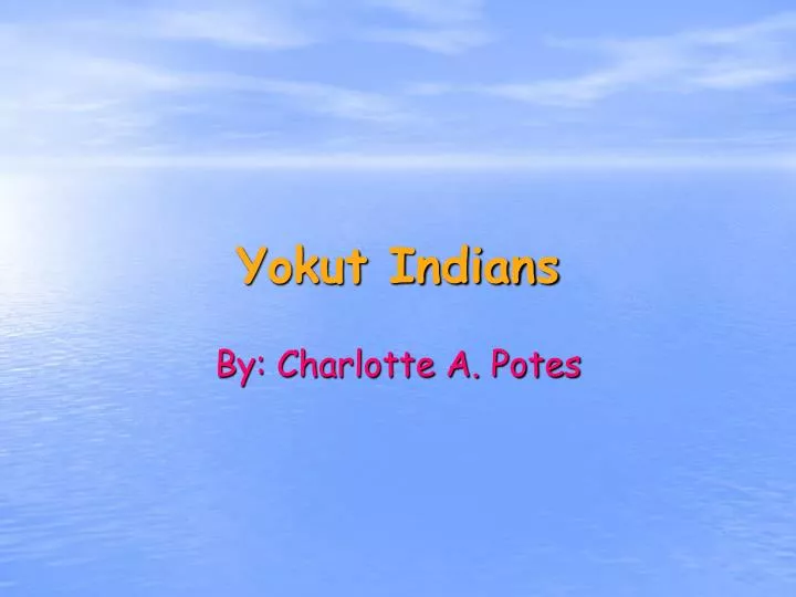 yokut indians