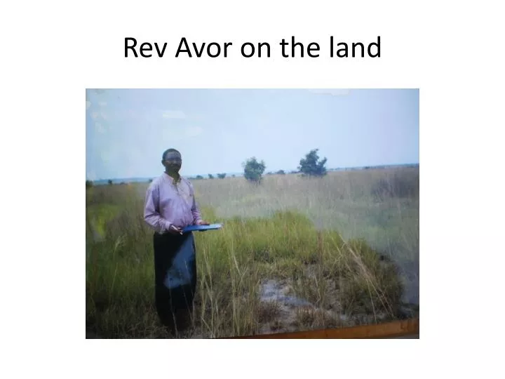 rev avor on the land