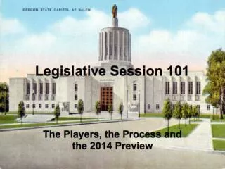 THE PLAYERS Governor Kitzhaber