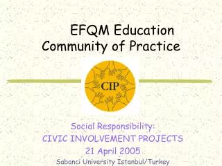 EFQM Education Community of Practice