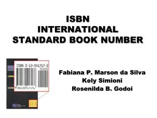 isbn international standard book number