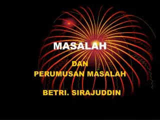masalah