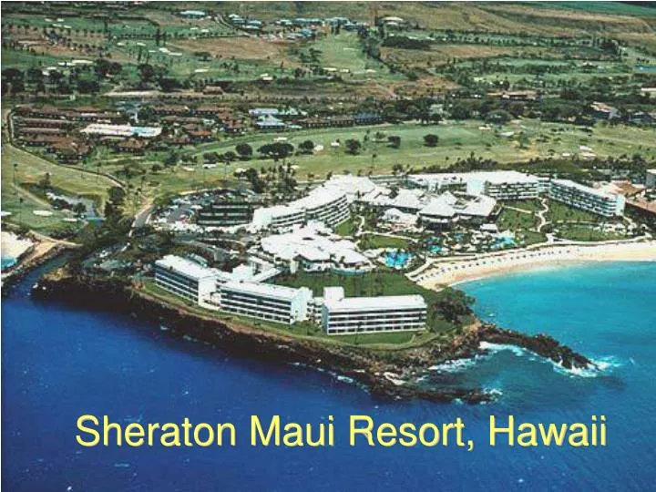 sheraton maui resort hawaii
