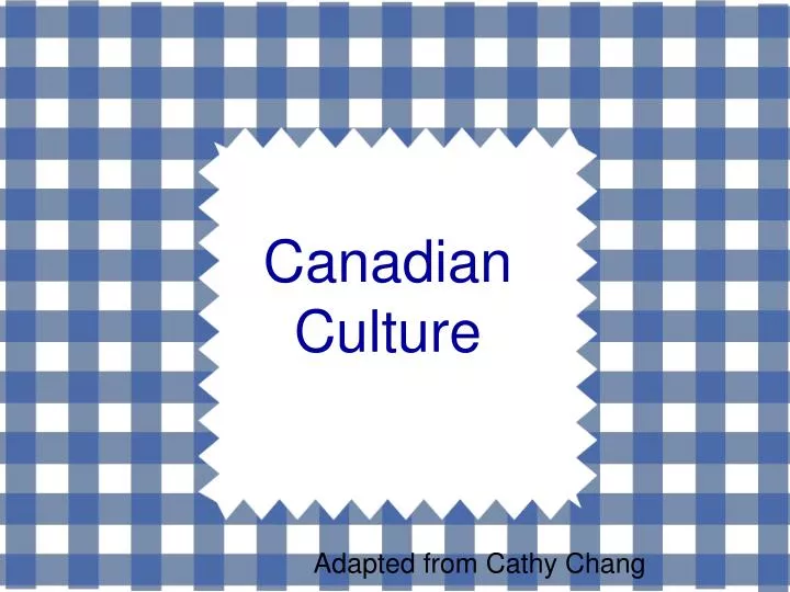 canadian culture