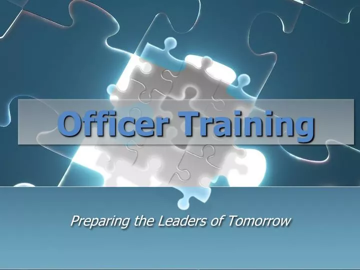 officer training