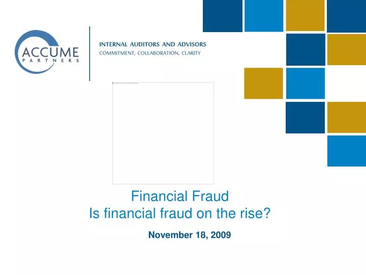 financial fraud is financial fraud on the rise